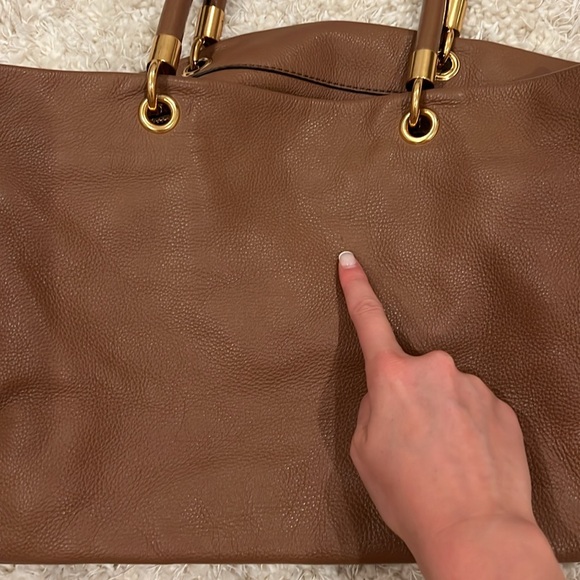 MARC BY MARC JACOBS Too Hot to Handle Zip Satchel Bag - Praline - Picture 10 of 13